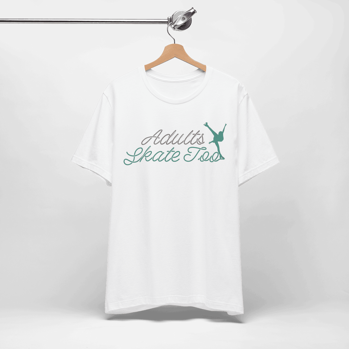 AST Cursive Unisex T-Shirt - Adults Skate Too LLC