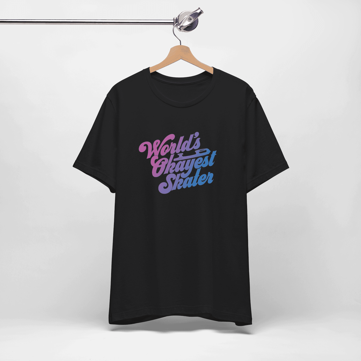 World's Okayest Skater T-Shirt - Adults Skate Too LLC