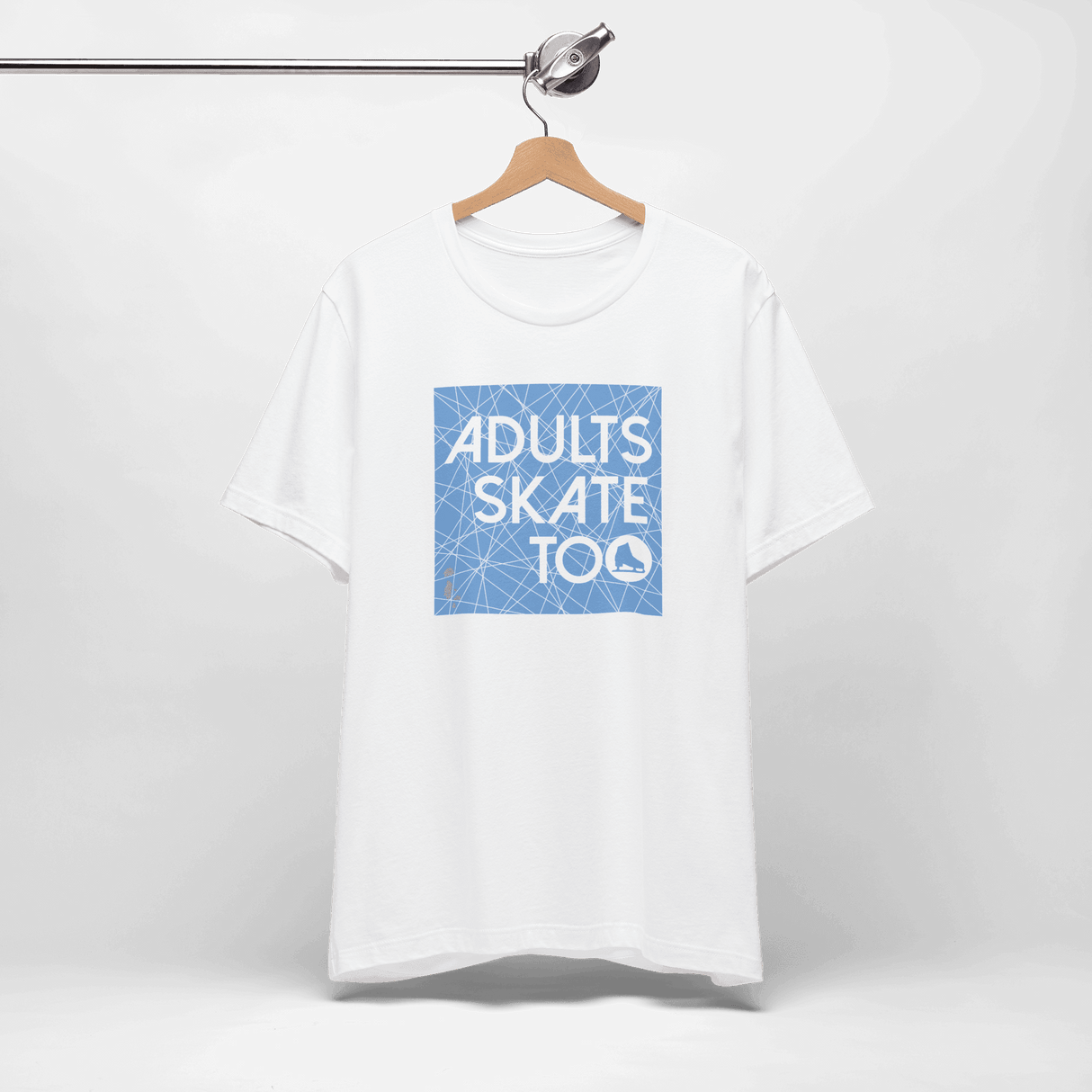 AST Ice Square T-Shirt - Adults Skate Too LLC