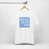 AST Ice Square T-Shirt - Adults Skate Too LLC