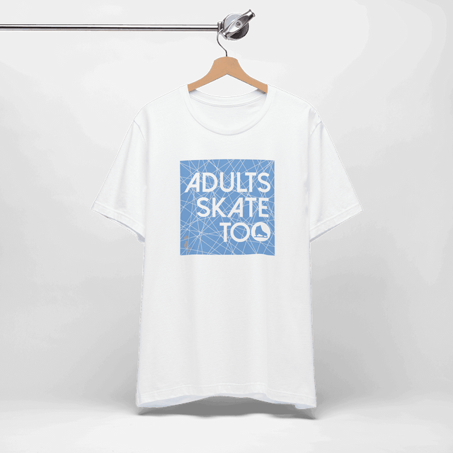 Ice Square T-Shirt - Adults Skate Too LLC