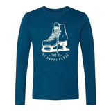 Happy Place Unisex Long Sleeve Adults Skate Too LLC