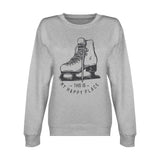 Happy Place Unisex Sweatshirt Adults Skate Too LLC