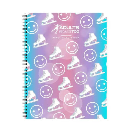Hardcover Practice Notebook - 8.5" x 11" Adults Skate Too LLC