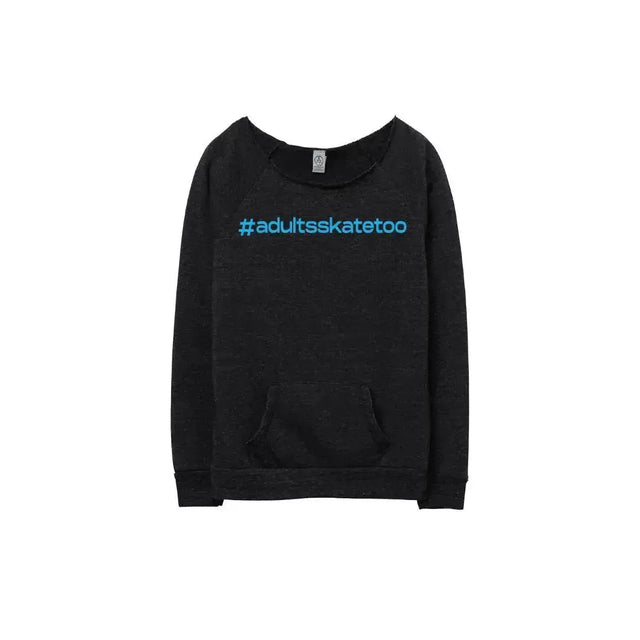 Hashtag Eco Fleece Sweatshirt Adults Skate Too LLC
