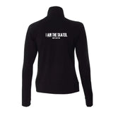 I Am The Skater 2.0 Women's Zip Up Practice Jacket Adults Skate Too LLC