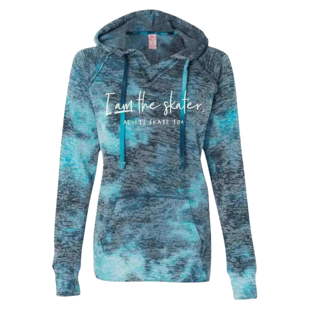 I Am The Skater Burnout Hoodie