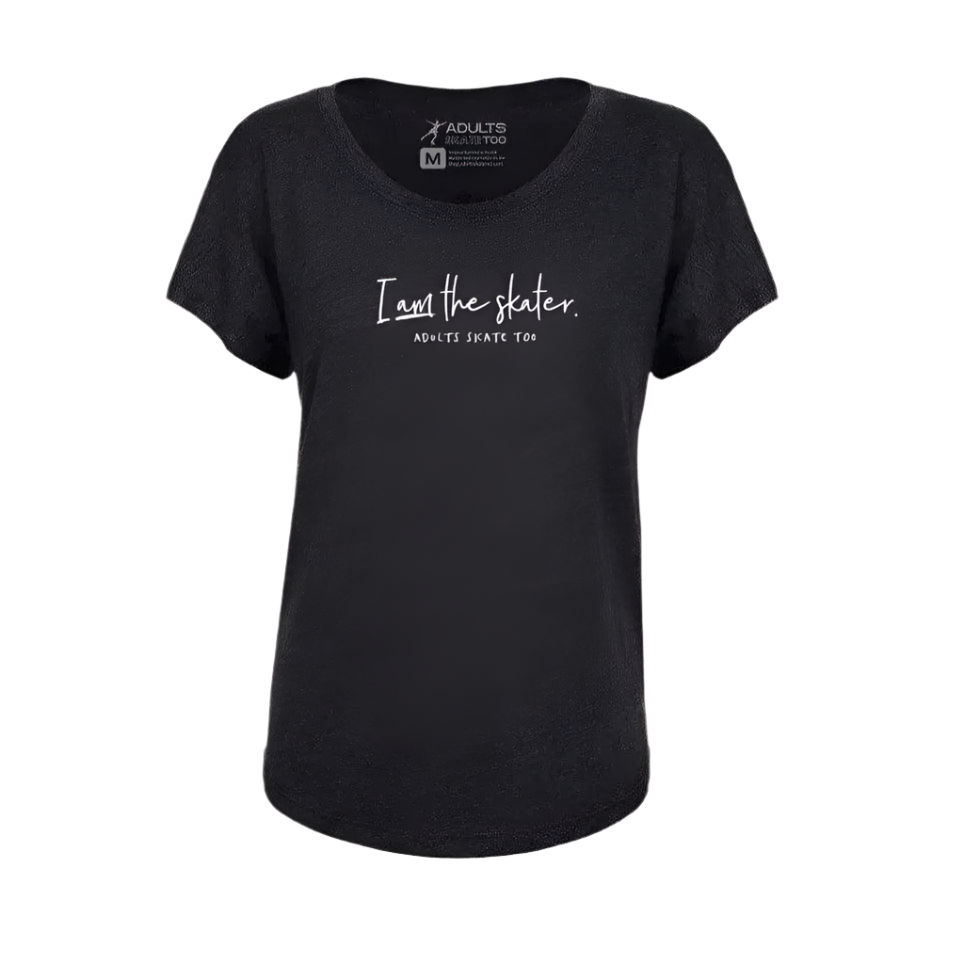 I Am The Skater Dolman Tee - Adults Skate Too LLC