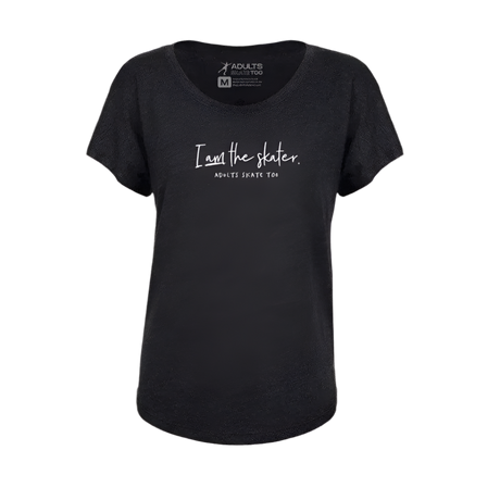 I Am The Skater Dolman Tee - Adults Skate Too LLC