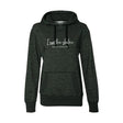 I Am The Skater Women's French Terry Glitter Hoodie Adults Skate Too LLC