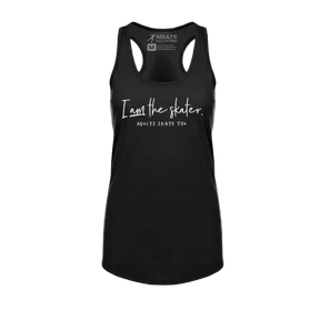 I Am The Skater Racerback Tank