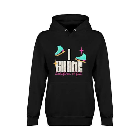 I Skate, Therefore I Fall Unisex Premium Pullover Hoodie Adults Skate Too LLC