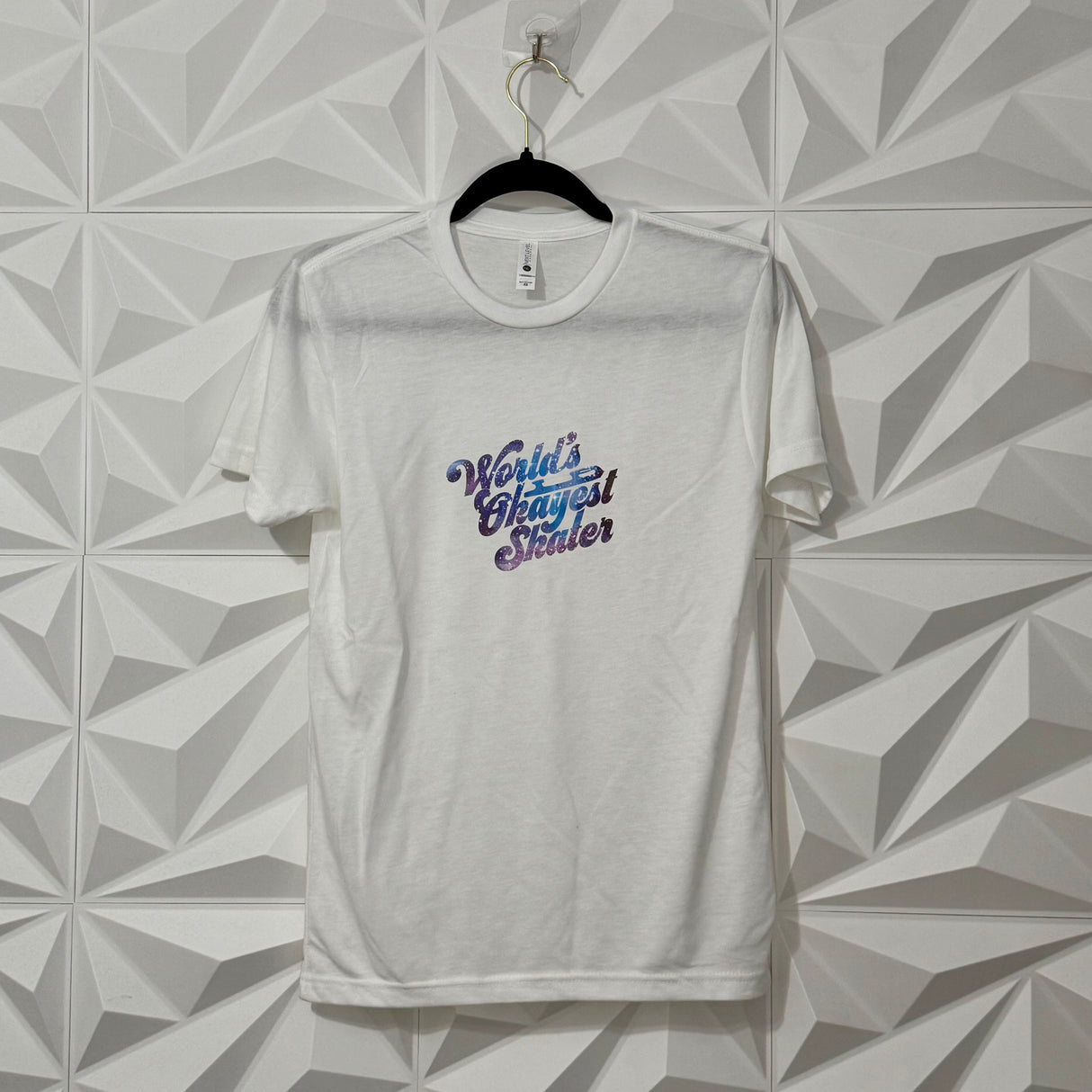 Midnight Nebula Worlds Okayest Skater Tee - XS - OneofOne