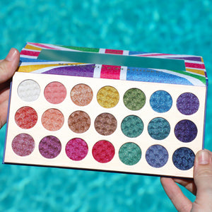 United Shimmerdom - 21 Shimmer Eyeshadow Palette