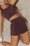 Astoria LUXE BALANCE Sports Crop - Espresso - Adults Skate Too LLC