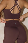 Astoria LUXE BALANCE Sports Crop - Espresso - Adults Skate Too LLC