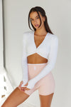 Astoria LIVE LUXE Shrug - White - Adults Skate Too LLC