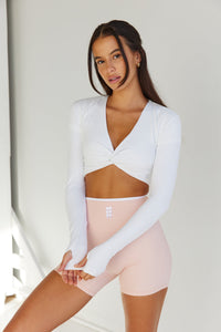 Astoria LIVE LUXE Shrug - White - Adults Skate Too LLC