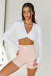 Astoria LIVE LUXE Shrug - White - Adults Skate Too LLC