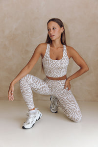 Astoria LUXE BALANCE Sports Crop - Zebra - Adults Skate Too LLC