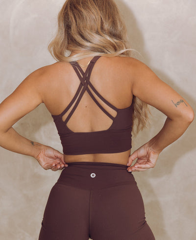 Astoria LUXE BALANCE Sports Crop - Espresso - Adults Skate Too LLC