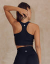 Astoria LIVE LUXE Front Crossed Crop - Black - Adults Skate Too LLC