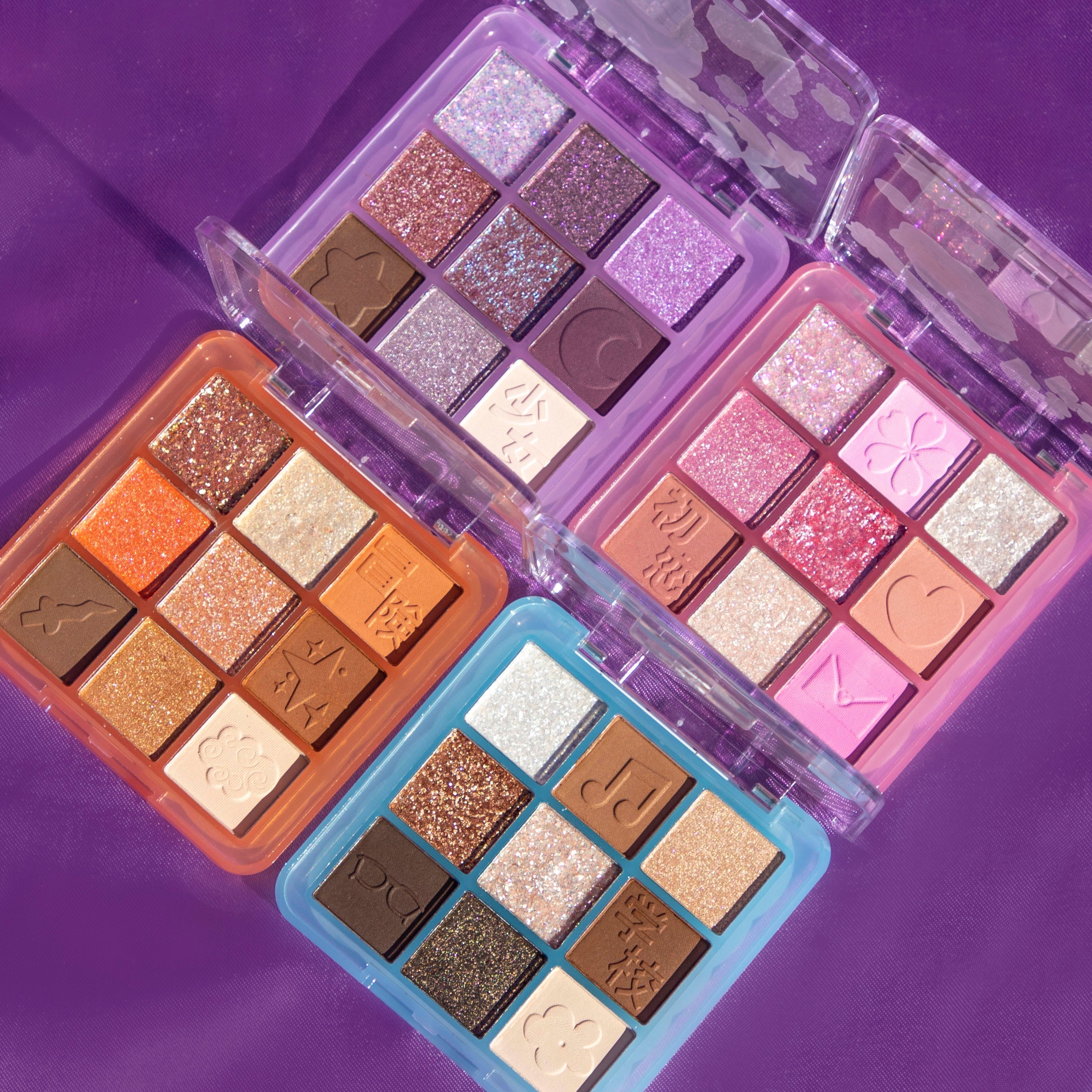 Rude Cosmetics Chibi Manga 9 Color Eyeshadow Palette | Versatile
