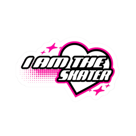 I Am the Skater Vinyl Stickers - Adults Skate Too LLC