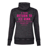 If Found Cowl Neck Sweatshirt - Adults Skate Too LLC