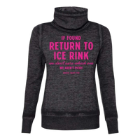 If Found Cowl Neck Sweatshirt