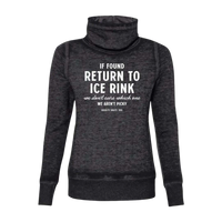 If Found Cowl Neck Sweatshirt