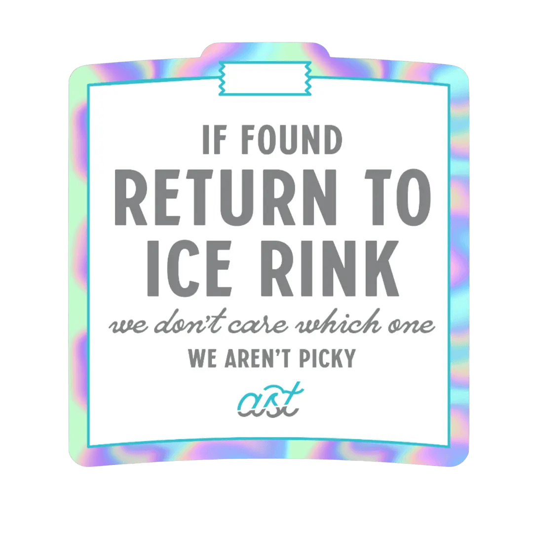 If Found Sticker