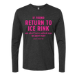 If Found Long Sleeve - Adults Skate Too LLC