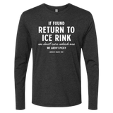 If Found Long Sleeve - Adults Skate Too LLC