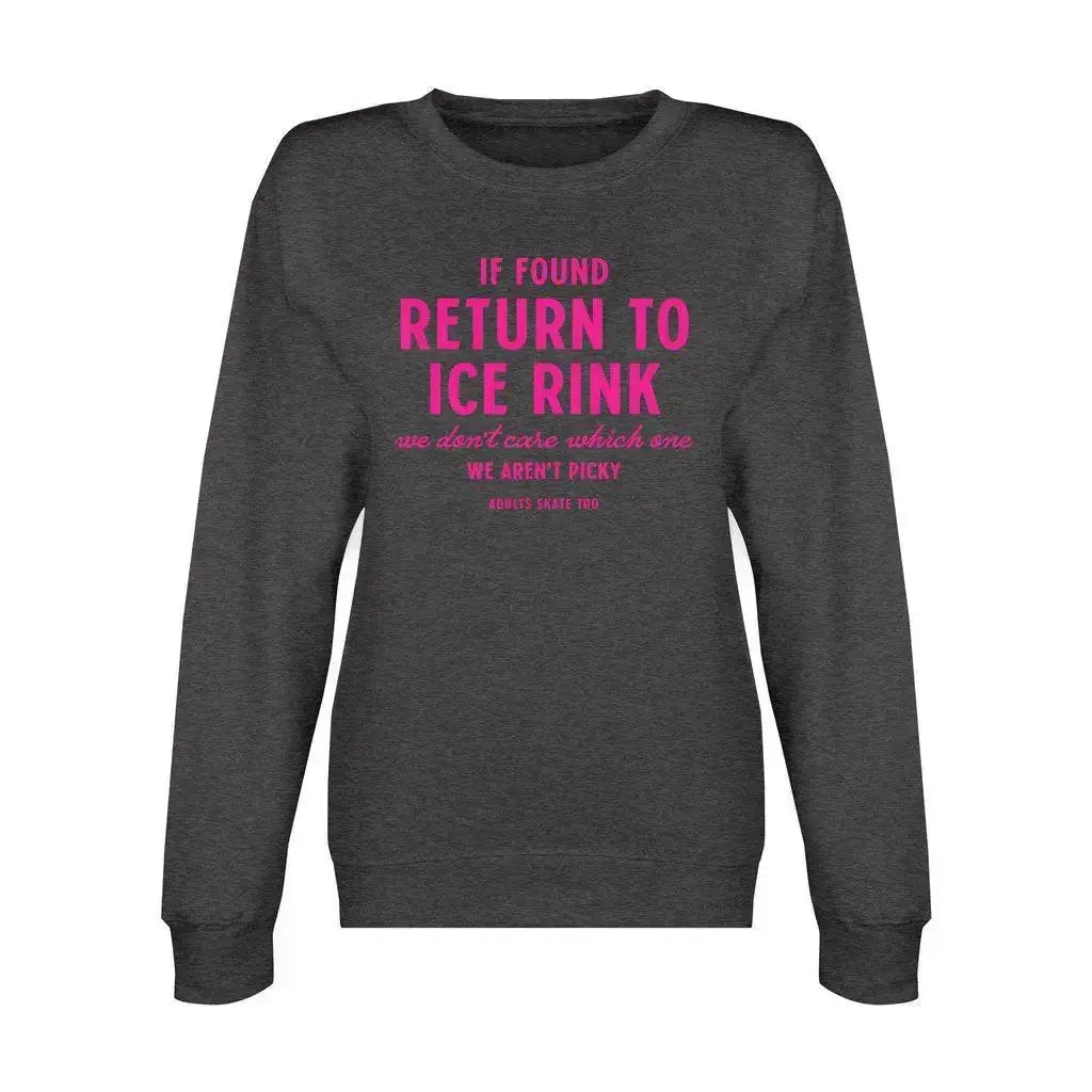 If Found Unisex Premium Crewneck Sweatshirt Adults Skate Too LLC