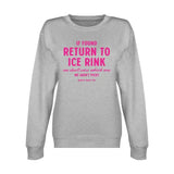 If Found Unisex Premium Crewneck Sweatshirt Adults Skate Too LLC