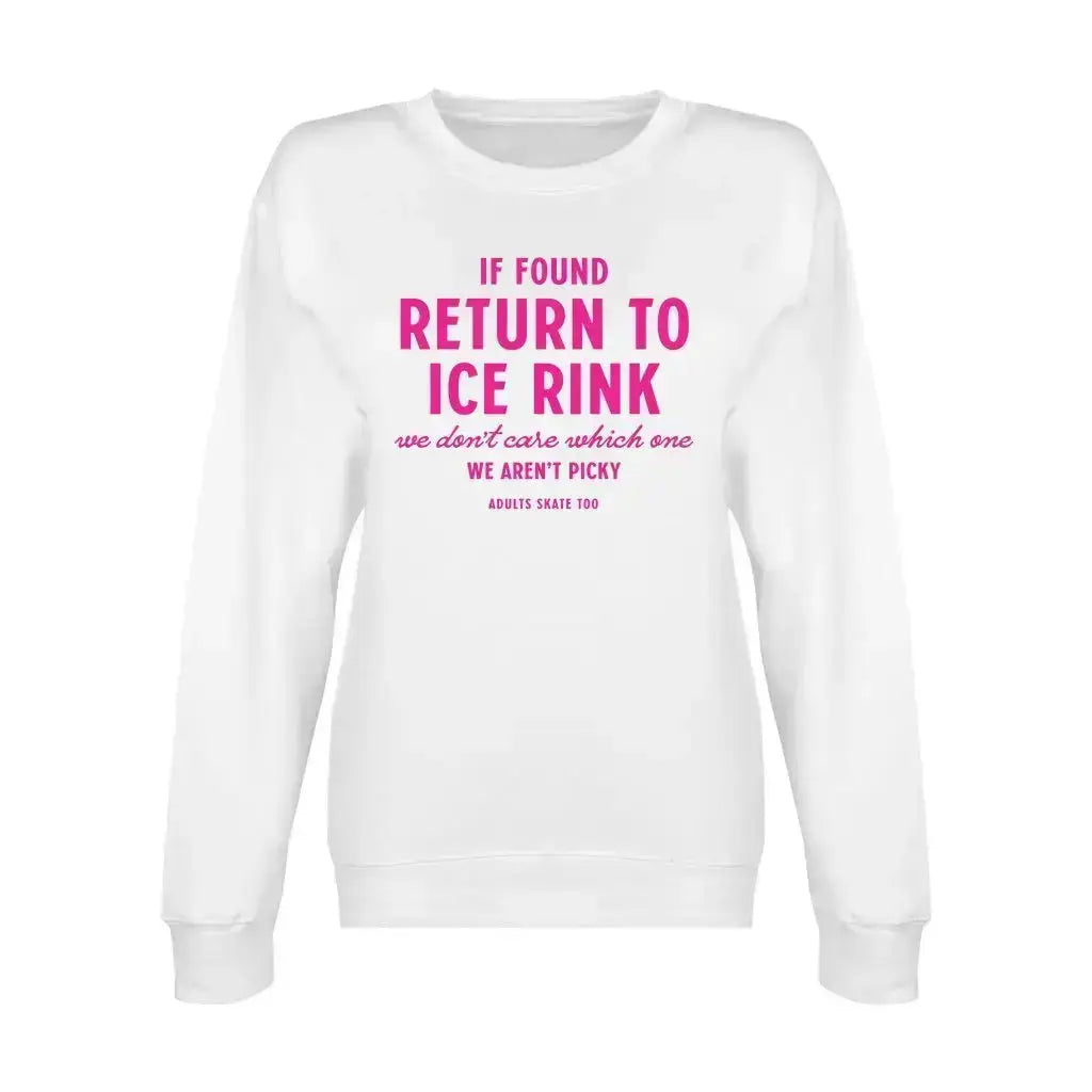 If Found Unisex Premium Crewneck Sweatshirt Adults Skate Too LLC