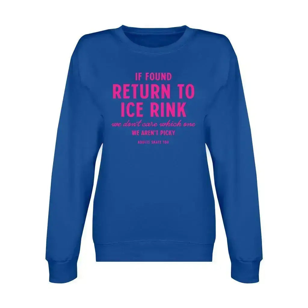 If Found Unisex Premium Crewneck Sweatshirt Adults Skate Too LLC