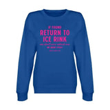 If Found Unisex Premium Crewneck Sweatshirt Adults Skate Too LLC