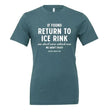 If Found Unisex Tee Adults Skate Too LLC