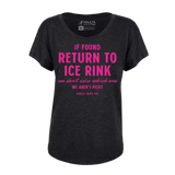 If Found Dolman Tee - Adults Skate Too LLC