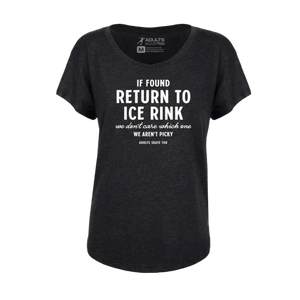 If Found Women's Dolman Tee - XS - Adults Skate Too LLC