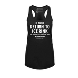 If Found Racerback Tank - Adults Skate Too LLC