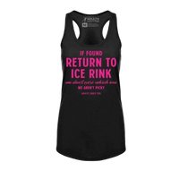 If Found Racerback Tank