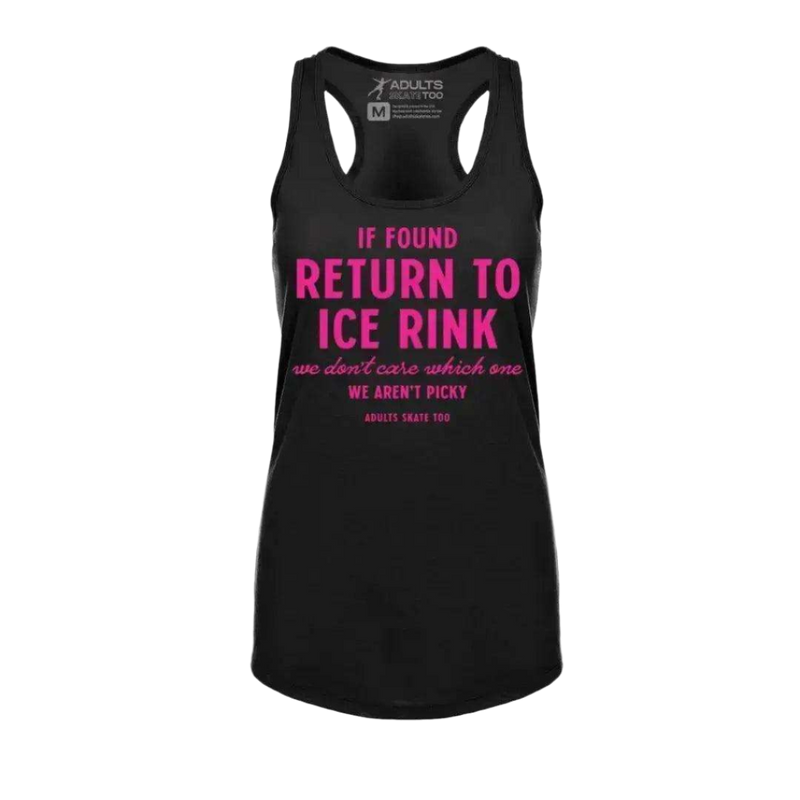 If Found Racerback Tank