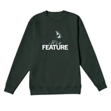 It's A Feature Crewneck Sweatshirt Premium Adults Skate Too LLC