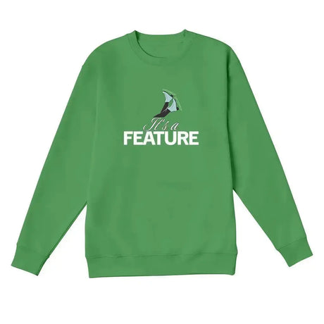 It's A Feature Crewneck Sweatshirt Premium Adults Skate Too LLC