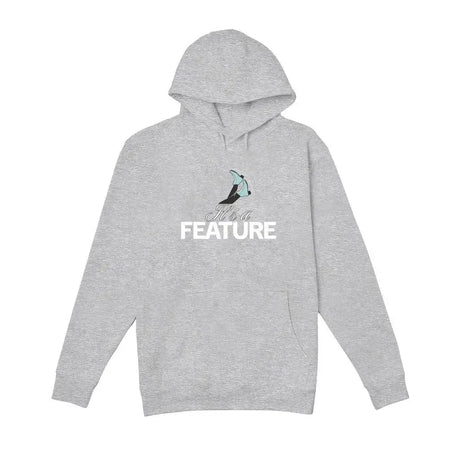 It's A Feature Pullover Hoodie Premium Adults Skate Too LLC