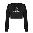 It's A Feature Women's Cropped Sweatshirt Adults Skate Too LLC