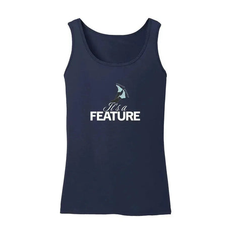 It's A Feature Women’s Softstyle Tank Top Adults Skate Too LLC